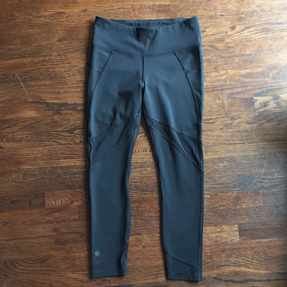 Athleta Mesh Panel leggings size M